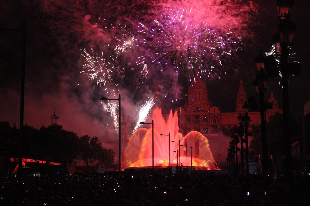 Trip Barcelona Spain Rom bilde